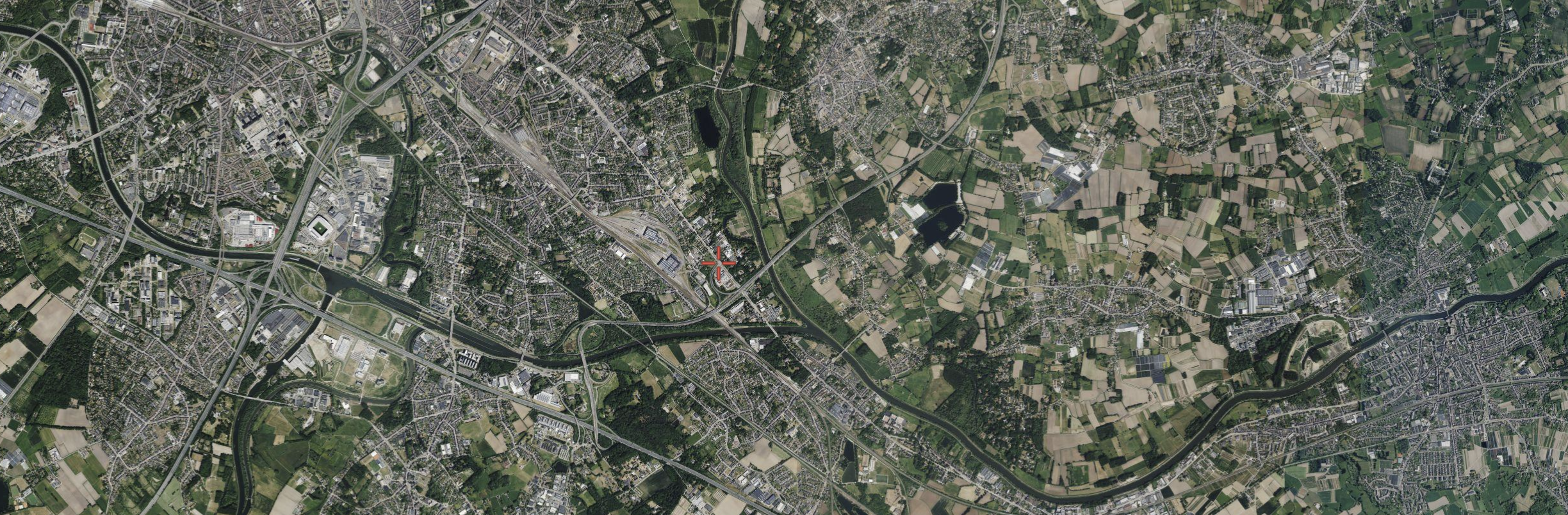 Satellietbeeld Gent